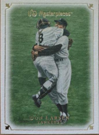 Don Larsen #7 Baseball Cards 2007 Upper Deck Masterpieces