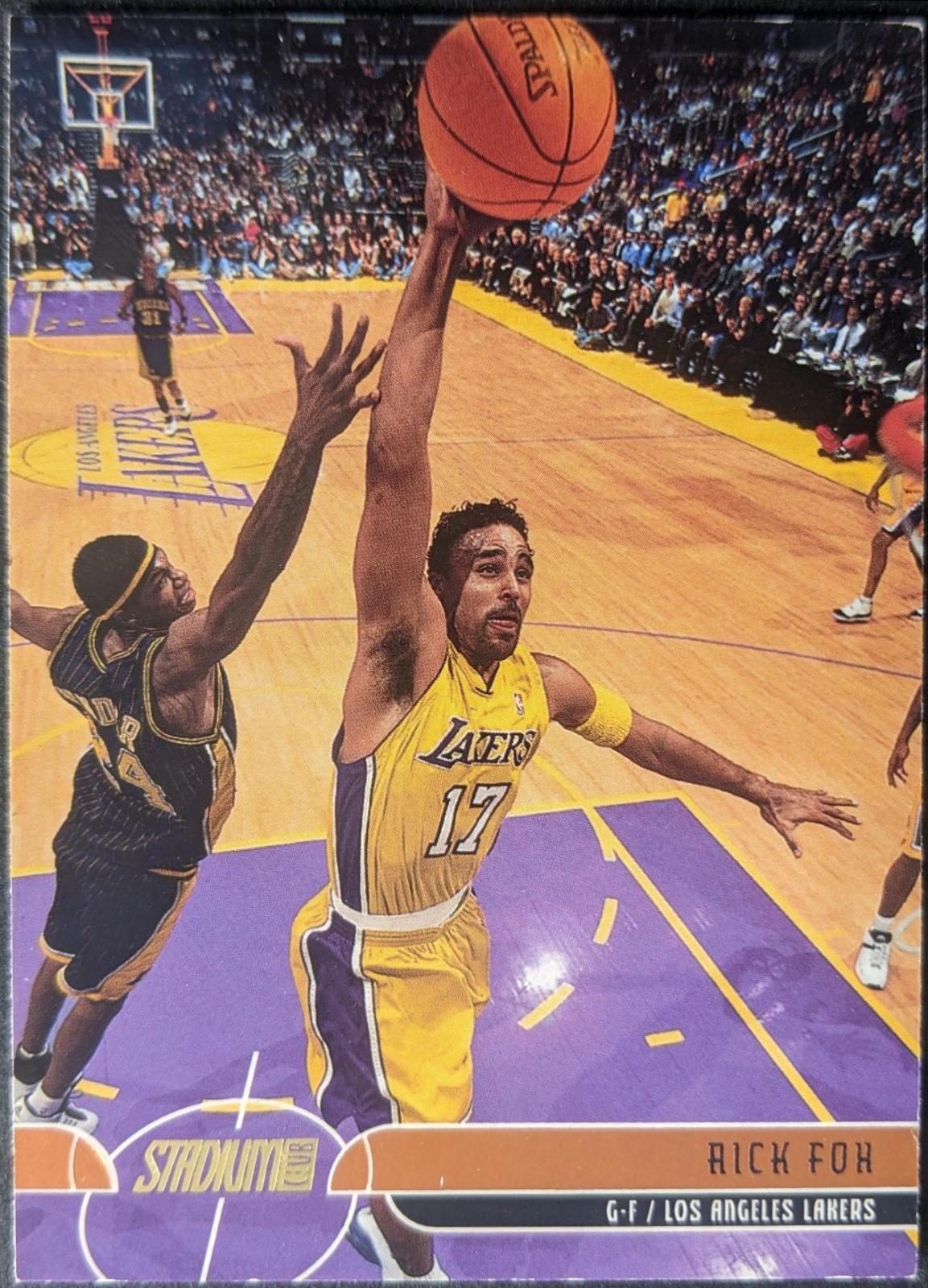 Rick Fox #61 Basketball Cards 2001 Stadium Club