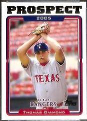Thomas Diamond #UH94 2005 Topps Updates & Highlights Baseball