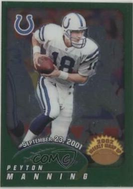 Peyton Manning #147 2002 Topps Chrome Football