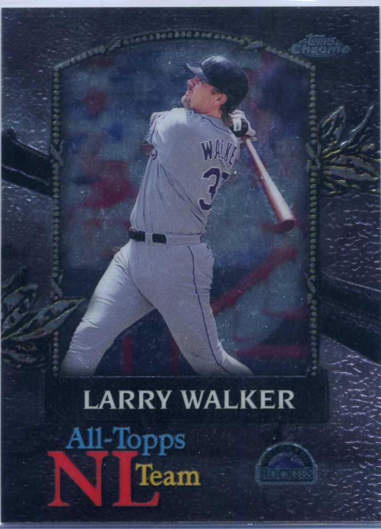 Larry Walker #AT-10 Baseball Cards 2000 Topps Chrome All Topps