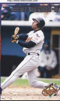 Jeffrey Hammonds #89 Baseball Cards 1998 Pacific Online