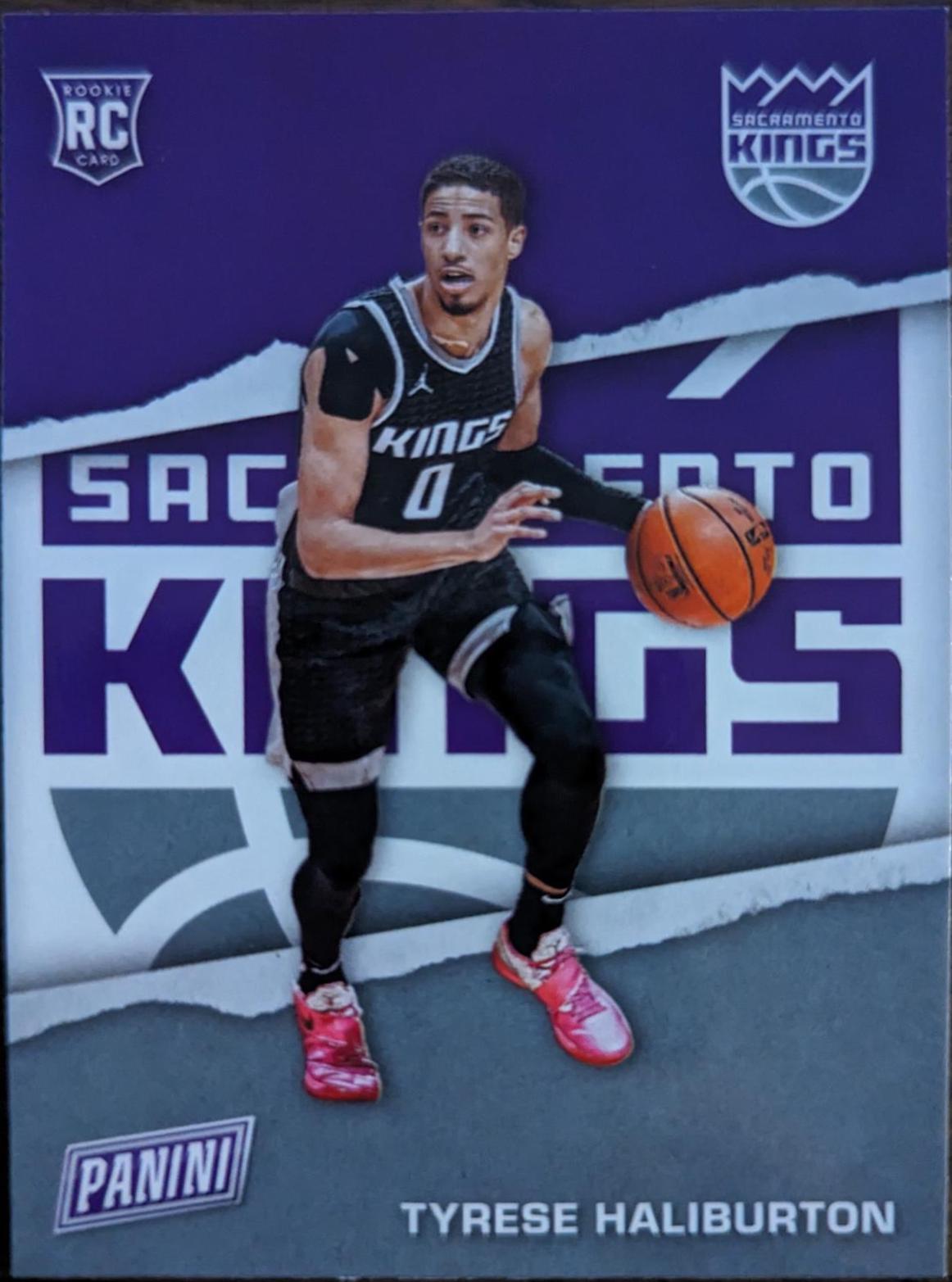 Tyrese Haliburton #RC4 Basketball Cards 2021 Panini Father's Day Rookies