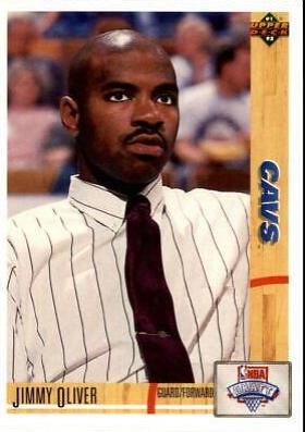 Jimmy Oliver #19 Basketball Cards 1991 Upper Deck