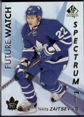 Nikita Zaitsev #S-67 Hockey Cards 2016 SP Authentic Spectrum FX