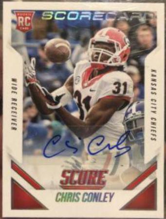 Chris Conley [Autograph Scorecard] #425