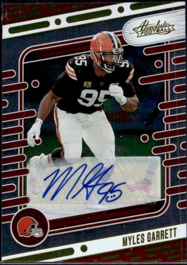 Myles Garrett [Signature] #25 Prices | 2024 Panini Absolute