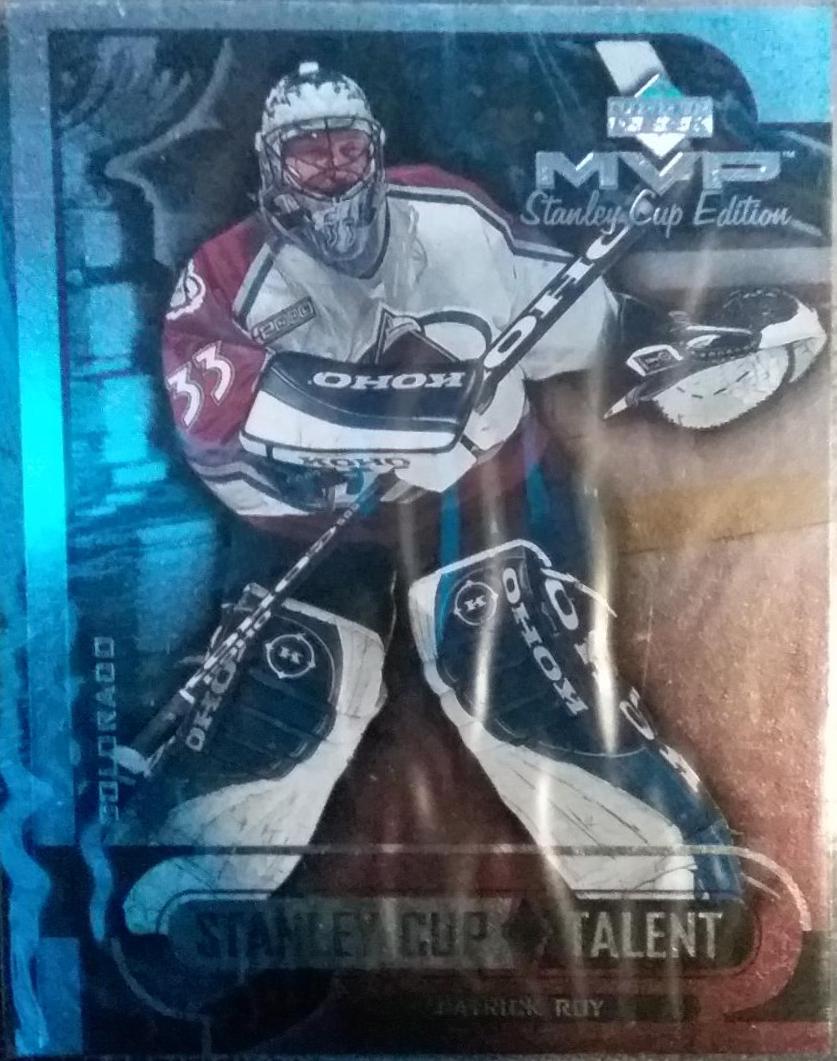 Patrick Roy #SC5 Hockey Cards 1999 Upper Deck MVP SC Edition Stanley Cup Talent