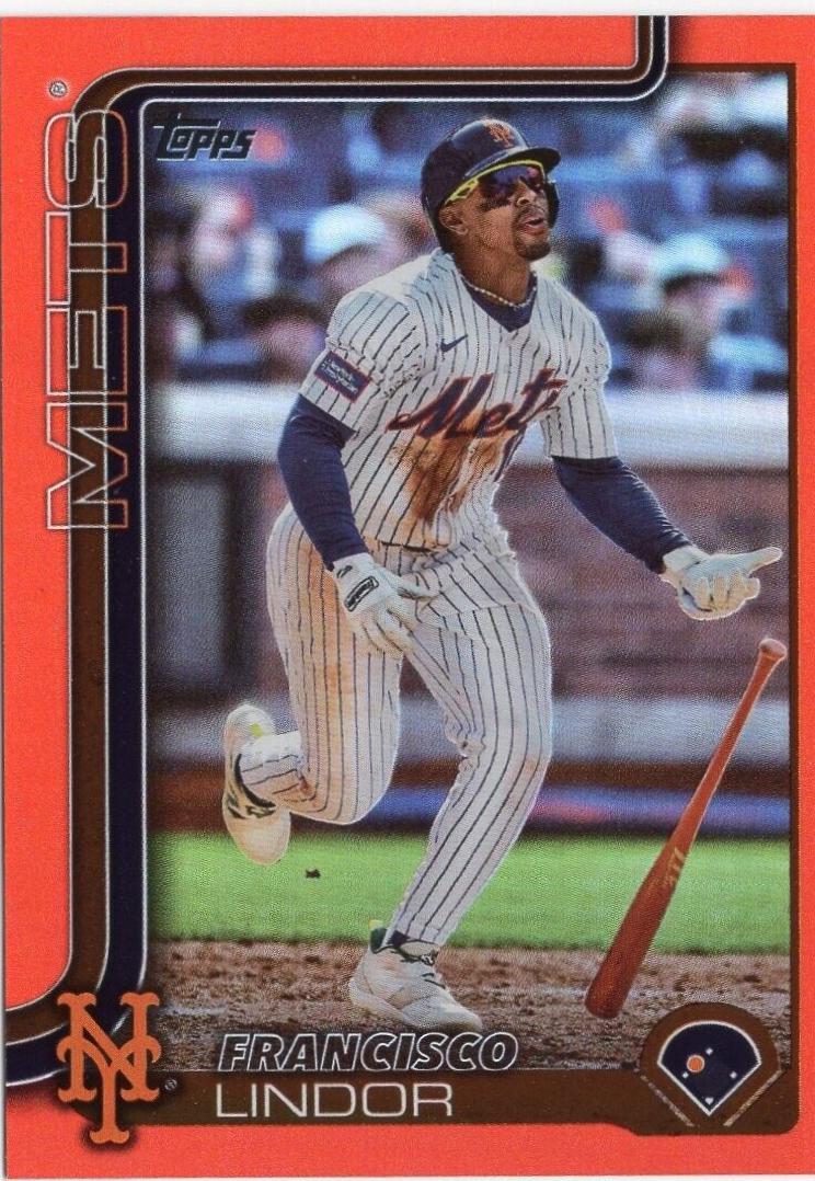 Francisco Lindor [Orange Foil] (2025 Topps)