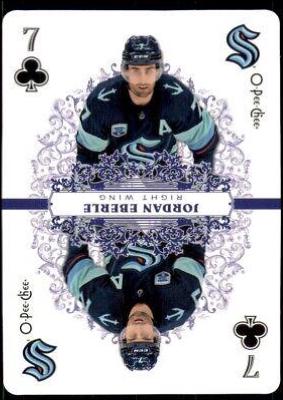 Jordan Eberle #7 Hockey Cards 2022 O Pee Chee Playing Cards