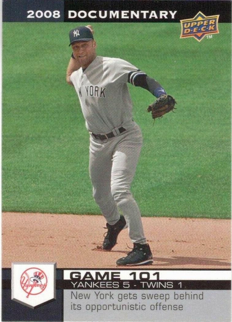 Derek Jeter #3055 2008 Upper Deck Documentary Baseball
