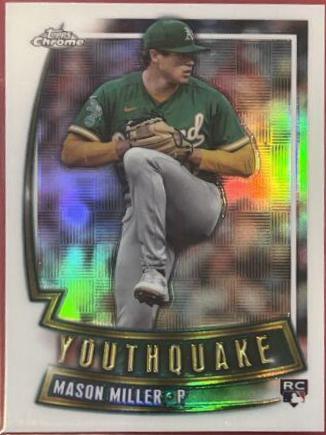 Mason Miller #YQ-69 Baseball Cards 2023 Topps Chrome Youthquake