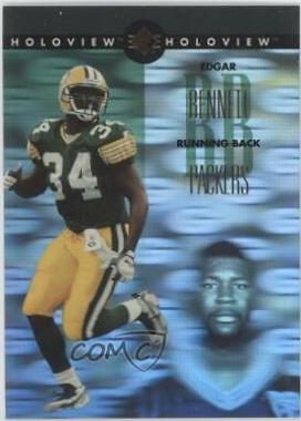 Edgar Bennett #22 Football Cards 1996 SP Holoview
