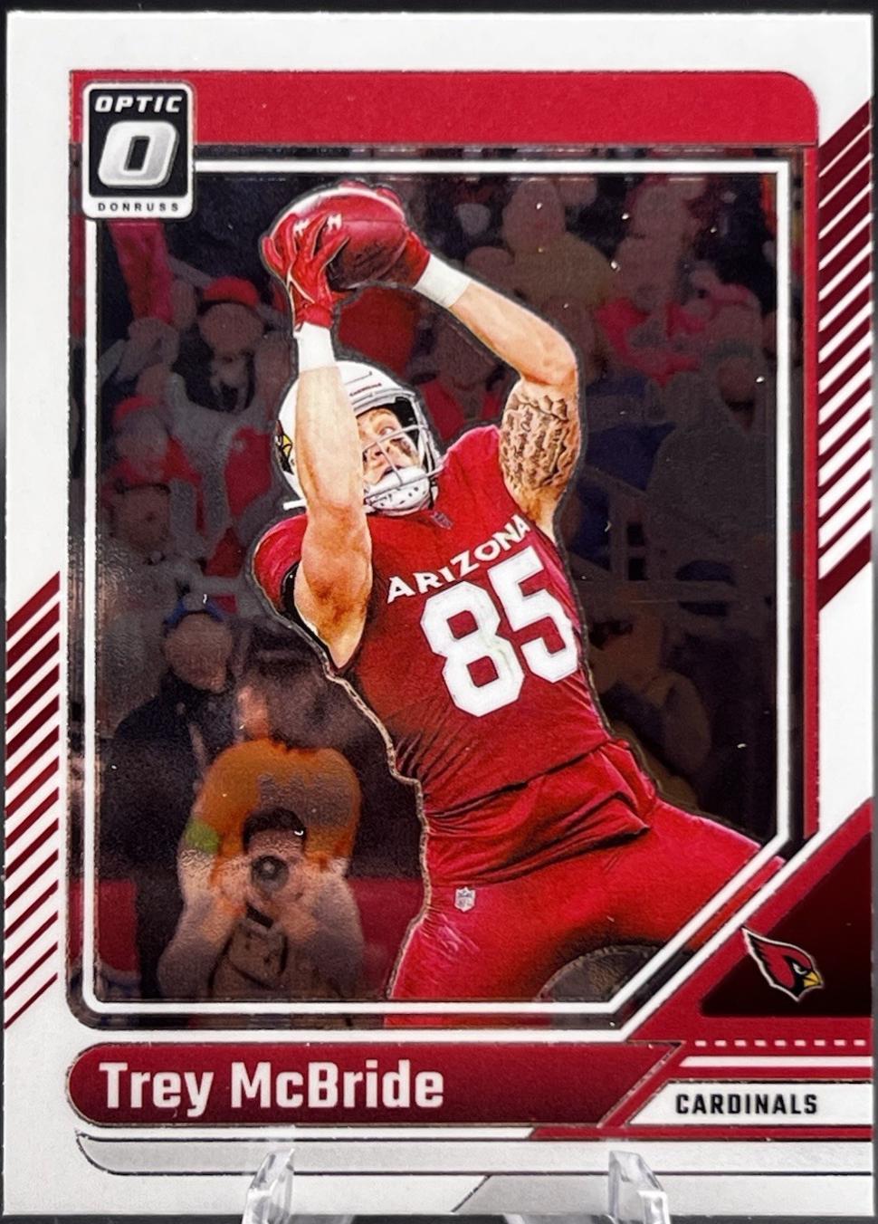 Trey McBride #5 Football Cards 2024 Panini Donruss Optic