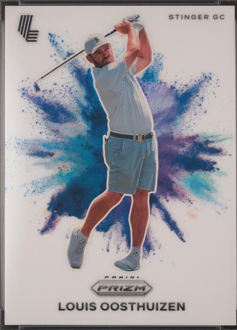 Louis Oosthuizen #7 Golf Cards 2024 Panini Prizm LIV Color Blast