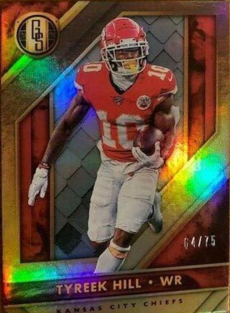 Tyreek Hill #3 Football Cards 2020 Panini Gold Standard