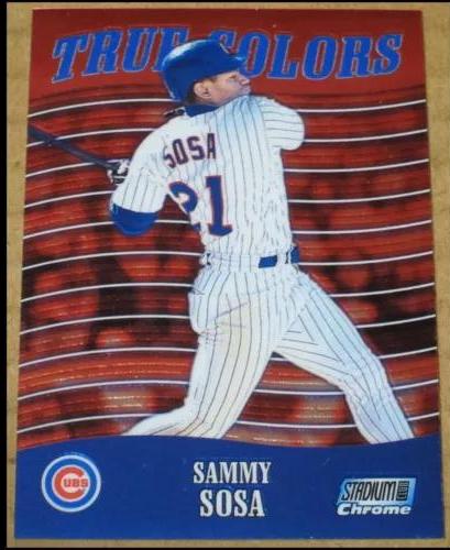 Sammy Sosa #TC1 Baseball Cards 2000 Stadium Club Chrome True Color