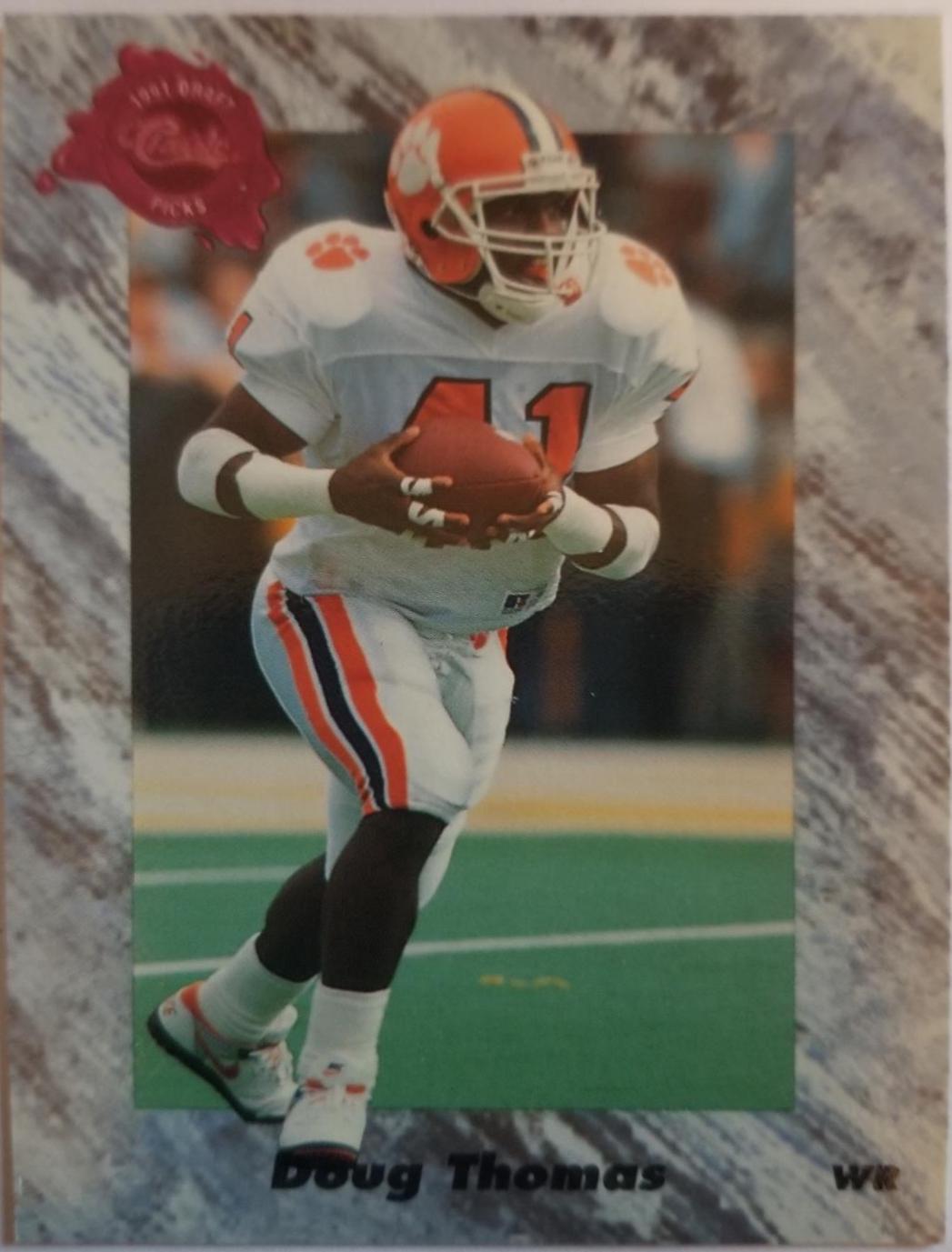 Doug Thomas #146 Football Cards 1991 Classic Draft