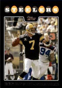Ben Roethlisberger #6 Football Cards 2008 Topps All Star Factory Set