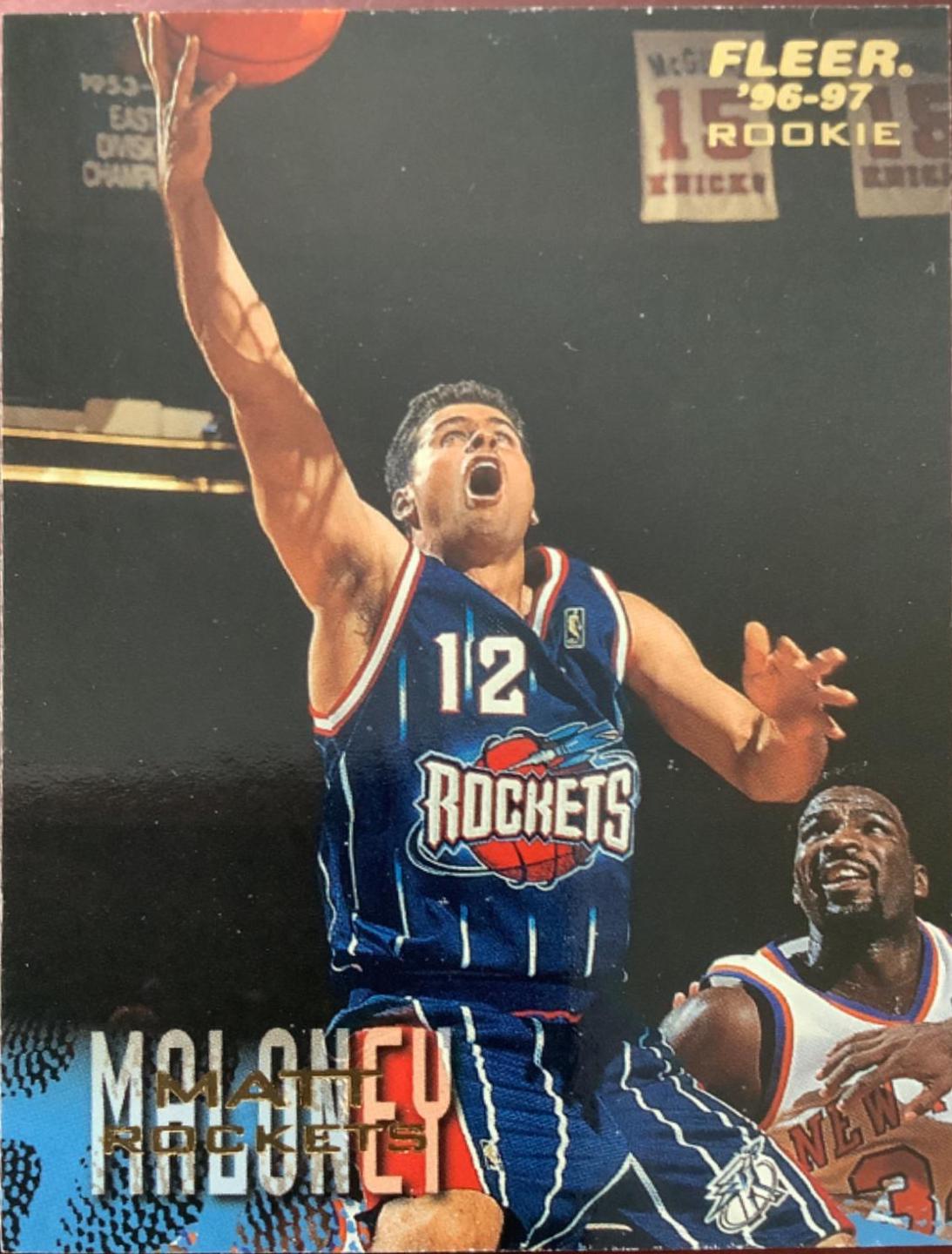 Matt Maloney #193 Basketball Cards 1996 Fleer