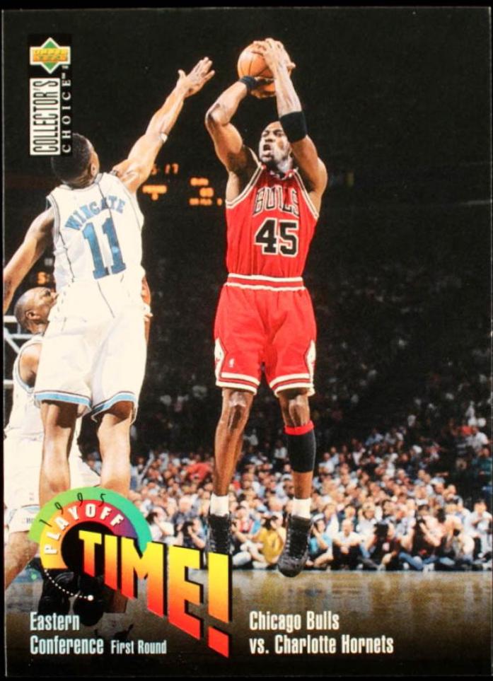 Michael Jordan #143 Basketball Cards 1996 Collector's Choice International German