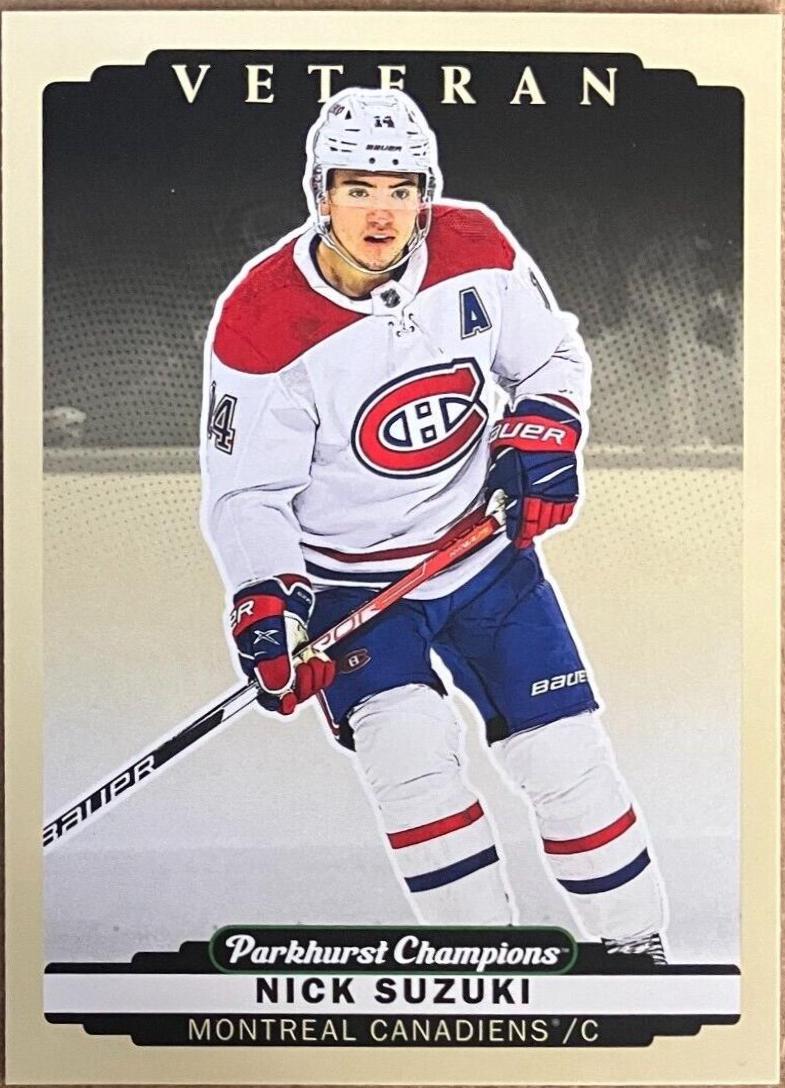 Nick Suzuki #106 2022-23 Parkhurst Champions Hockey