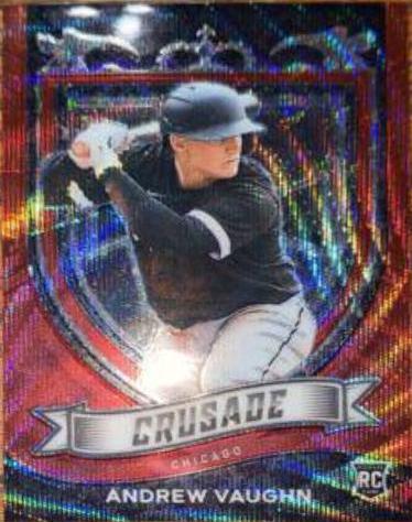 Andrew Vaughn #15 Baseball Cards 2021 Panini Chronicles Crusade