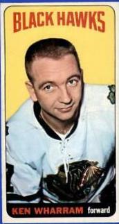 Ken Wharram #28 Hockey Cards 1964 Topps