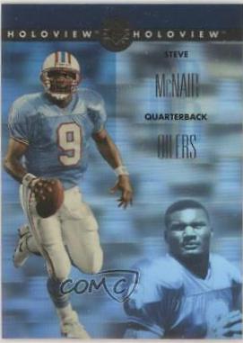 Steve McNair #24 Football Cards 1996 SP Holoview