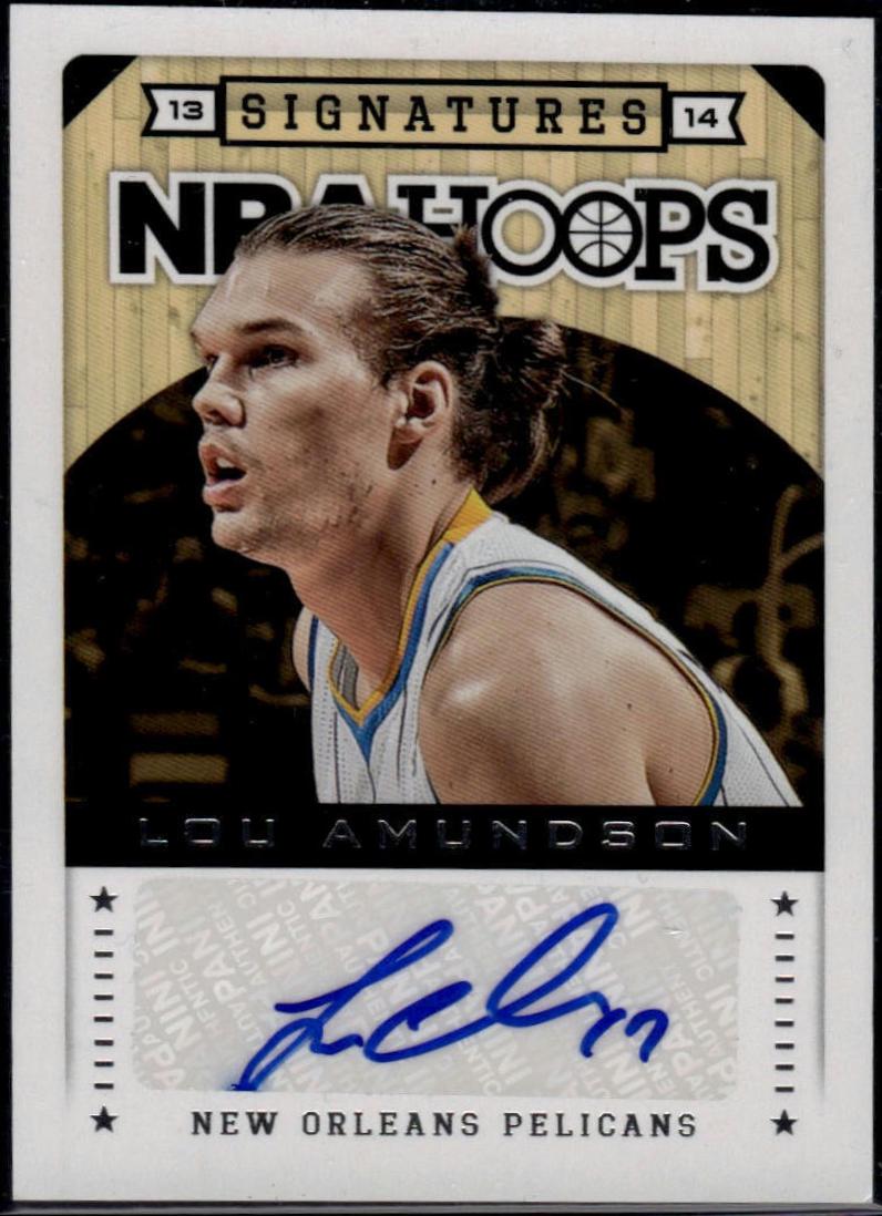 Lou Amundson #162 2013 Panini Hoops Signatures Basketball