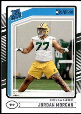 Jordan Morgan #370 Football Cards 2024 Panini Donruss