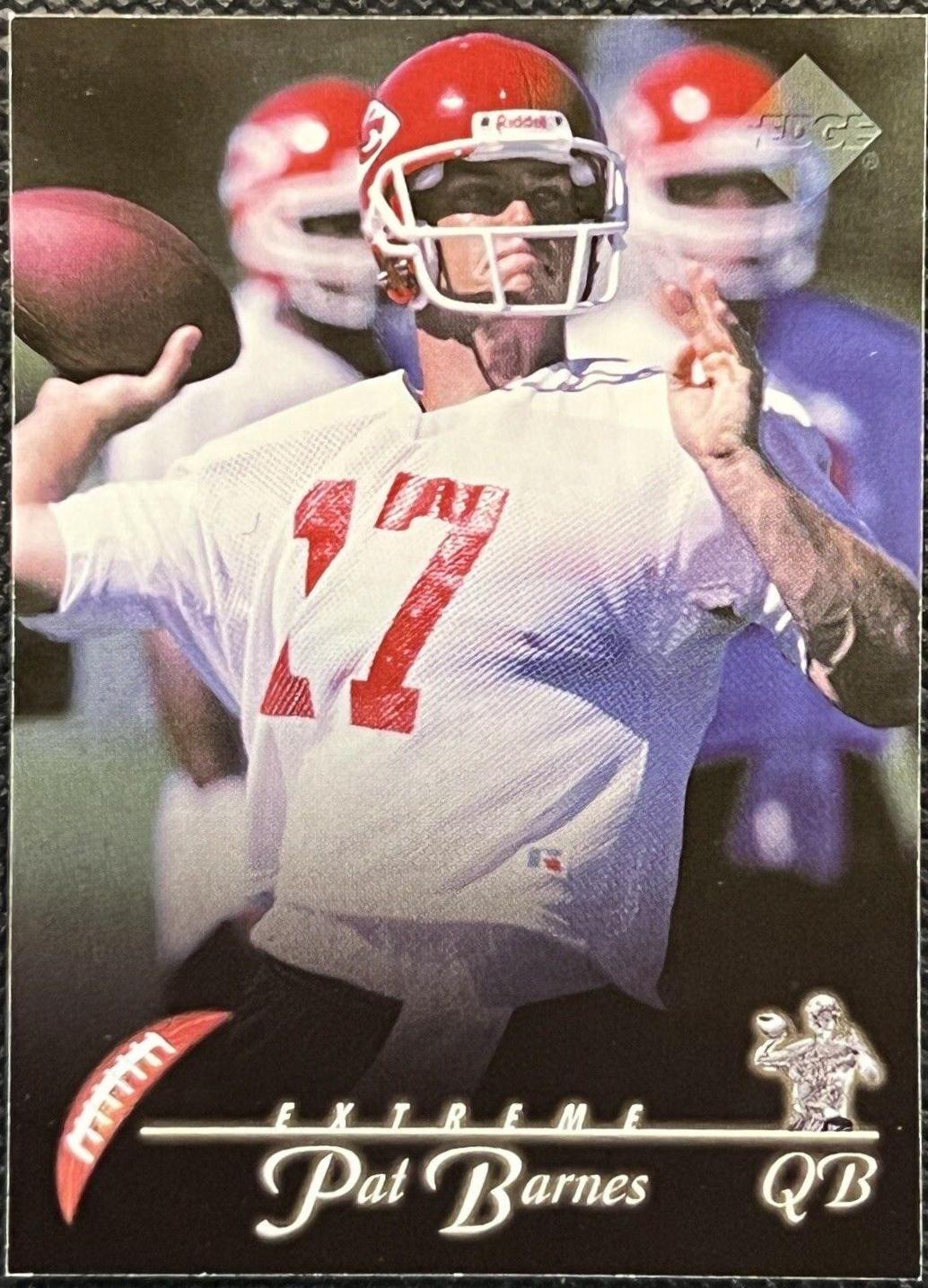 Pat Barnes #79 Football Cards 1997 Collector's Edge Extreme