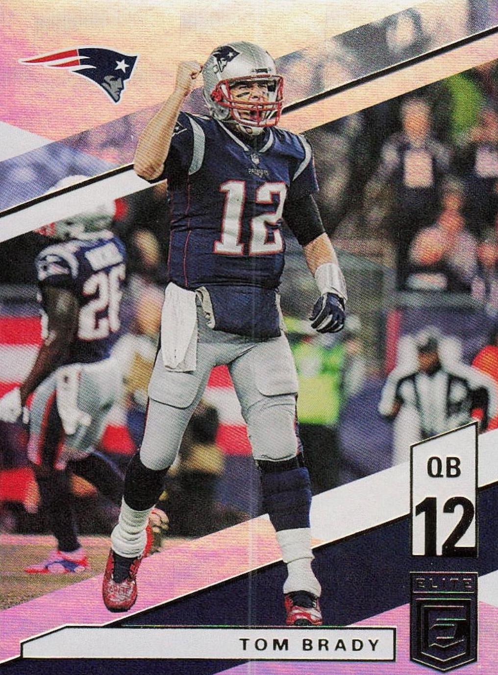 Tom Brady #1 2019 Panini Donruss Elite Football