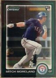 Mitch Moreland #BDP91 Baseball Cards 2010 Bowman Chrome Draft Picks