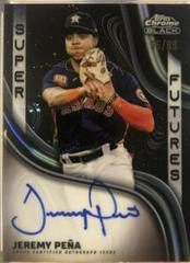 Jeremy Pena #SFA-JP Prices | 2023 Topps Chrome Black Super Futures