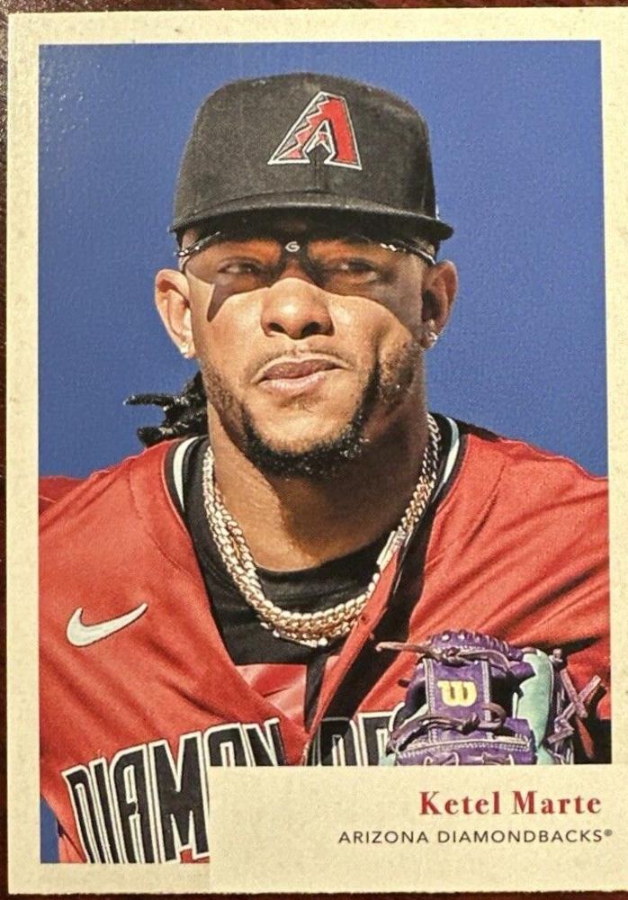Ketel Marte #53W-10 Baseball Cards 2024 Topps Archives 1953 Who-Z-At Star