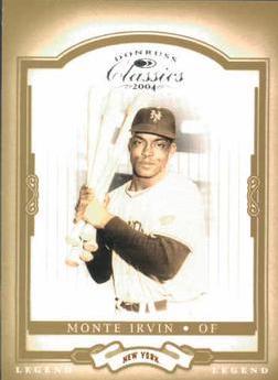 Monte Irvin #166 2004 Donruss Classics Baseball