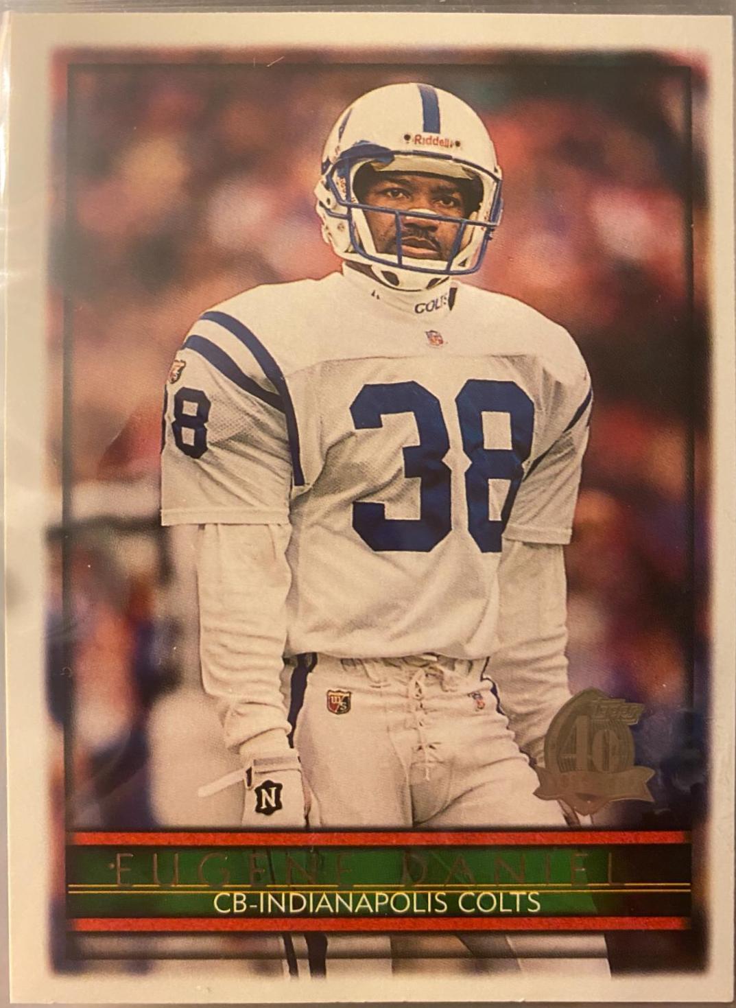 Eugene Daniel #4 Football Cards 1996 Topps