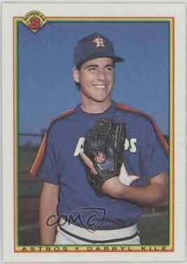 Darryl Kile #61 Baseball Cards 1990 Bowman