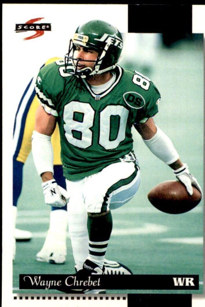 Wayne Chrebet #202 1996 Panini Score Football