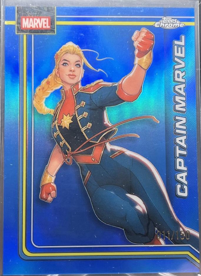 Captain Marvel Blue Refractor