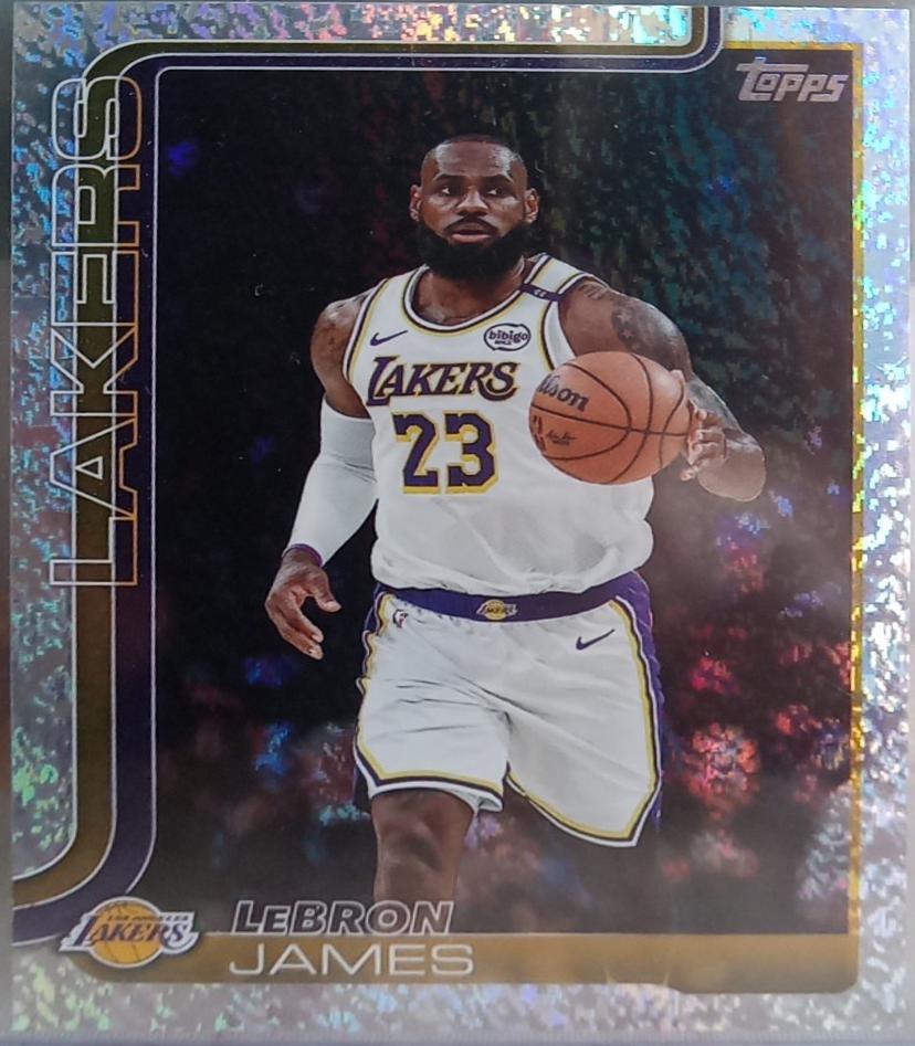 2025 LeBron James [Holo Platinum Foil] #150