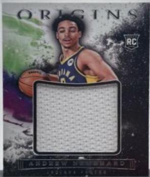 Andrew Nembhard #JJ-ANP Basketball Cards 2022 Panini Origins Rookie Jumbo Jerseys