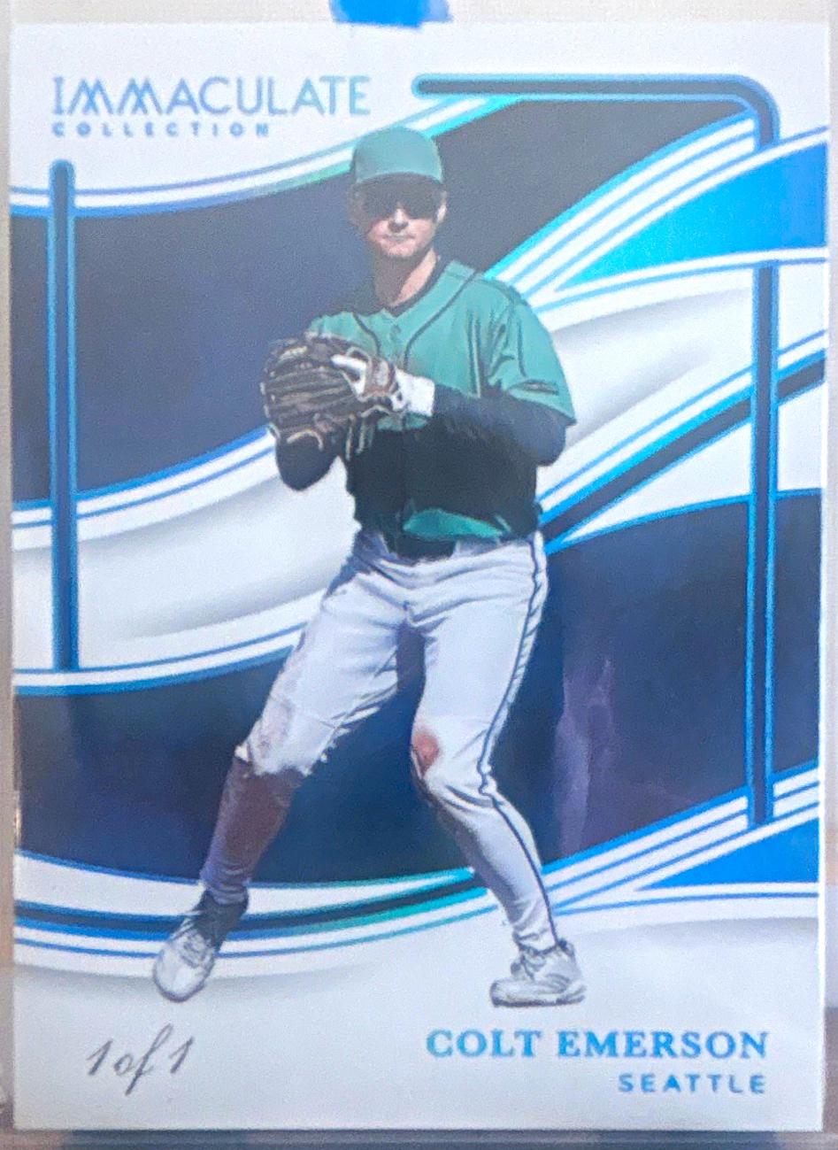 Colt Emerson #76 2026 Panini Immaculate Baseball