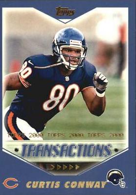 Curtis Conway #16 Football Cards 2000 Topps