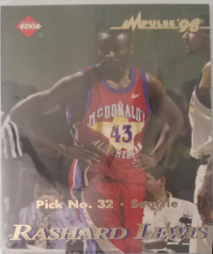 Rashard Lewis #16 Basketball Cards 1998 Collectors Edge Impulse