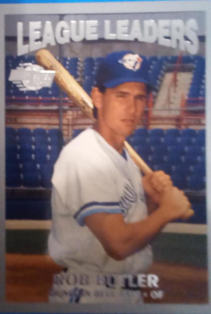 Rob Butler #3 Baseball Cards 1992 Fleer Excel League Leaders