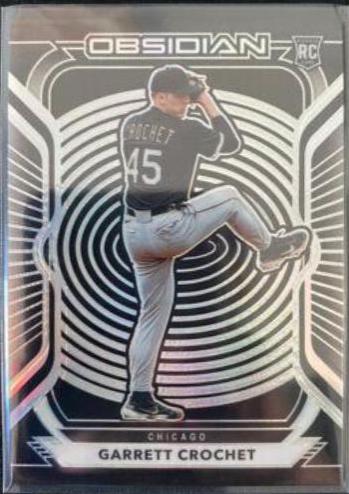 Garrett Crochet #6 Baseball Cards 2021 Panini Chronicles Obsidian