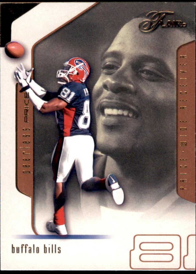 Peerless Price #17 2002 Flair Football