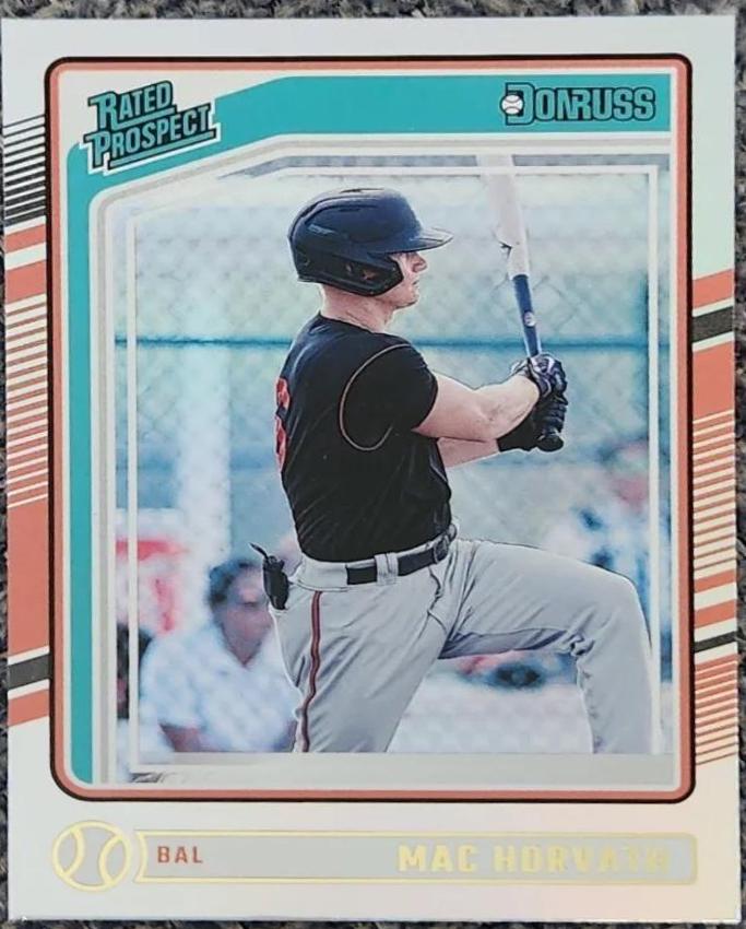 Mac Horvath #119 Baseball Cards 2024 Donruss